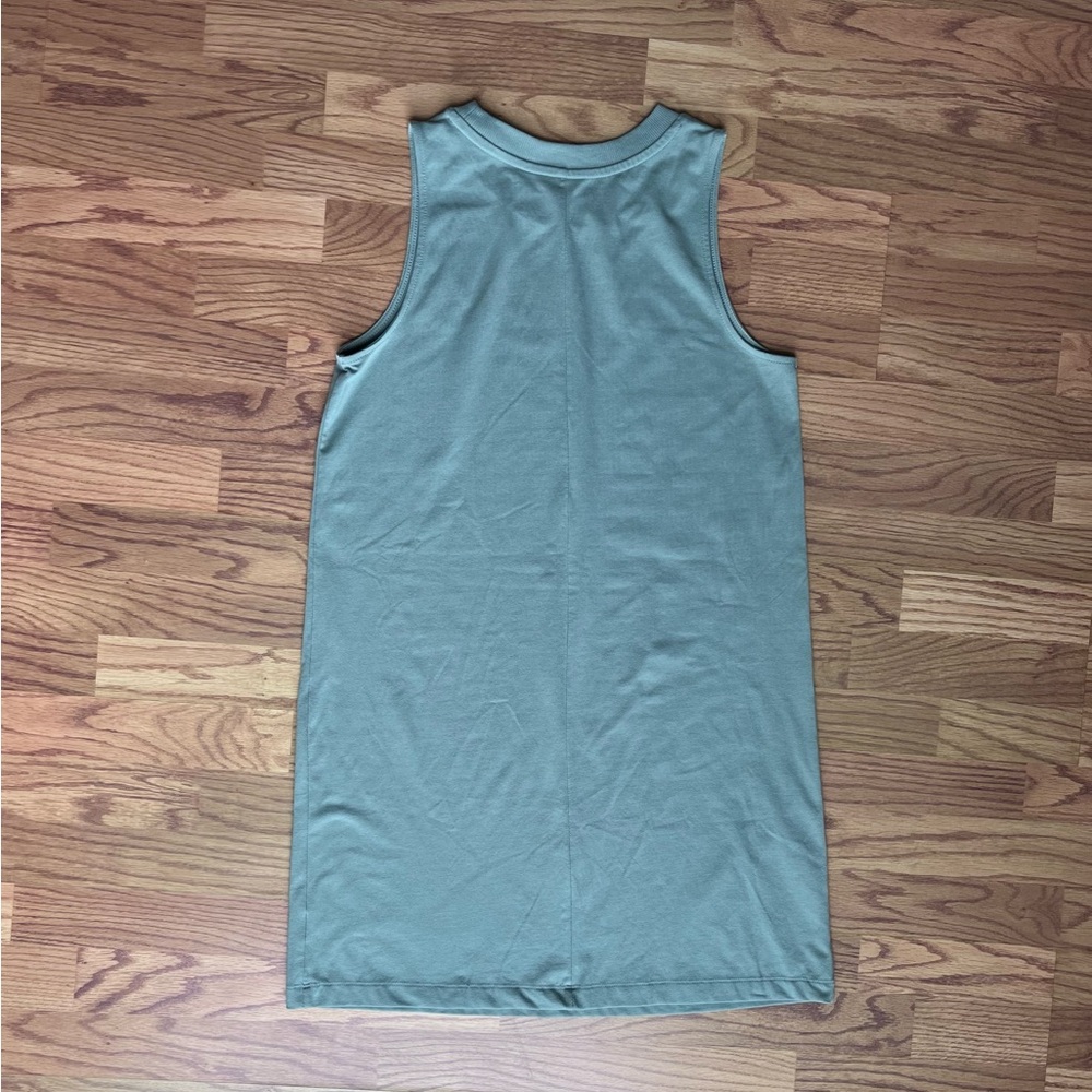 Sage Green Jersey Knit summer Dress
